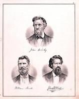 John Brickey, William Mudd, John McBride, Randolph County 1875